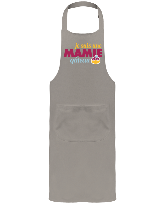 Tablier avec poches Je suis une mamie gâteau par GraphiCK-Kids