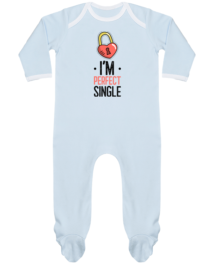 Body Pyjama Bébé funny-anti-valentine-s-day par Printed Sundries