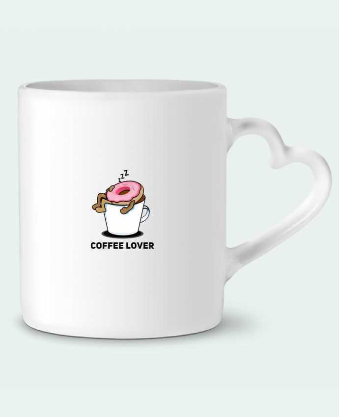 Mug coeur Coffee lover par Xdesignz