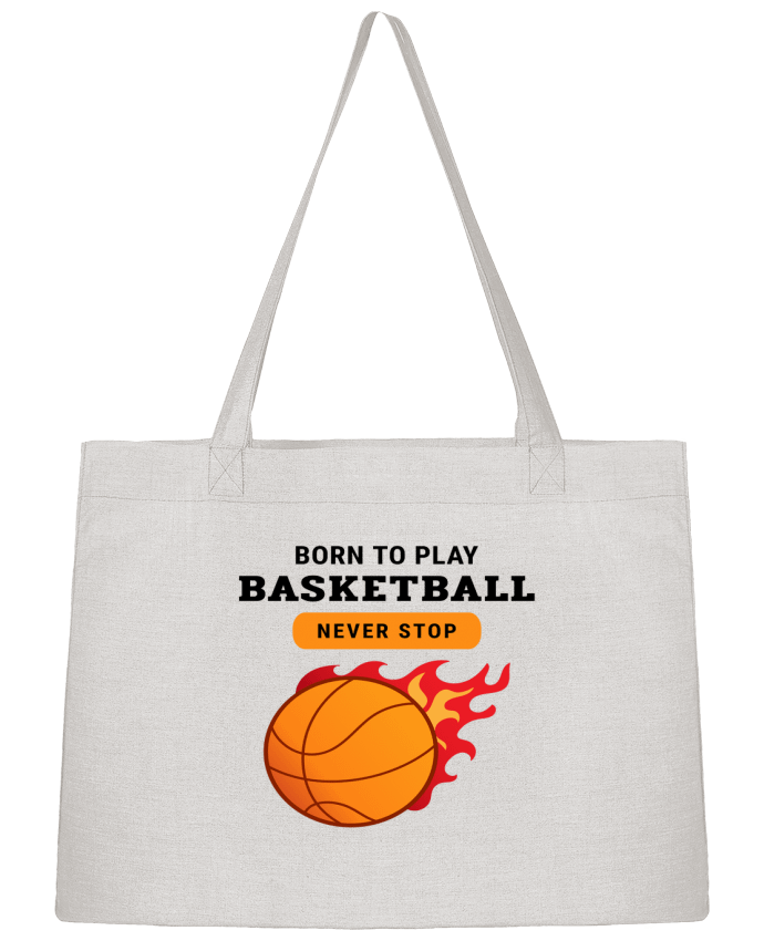 Shopping tote bag Stanley Stella born to play basketball by momo862