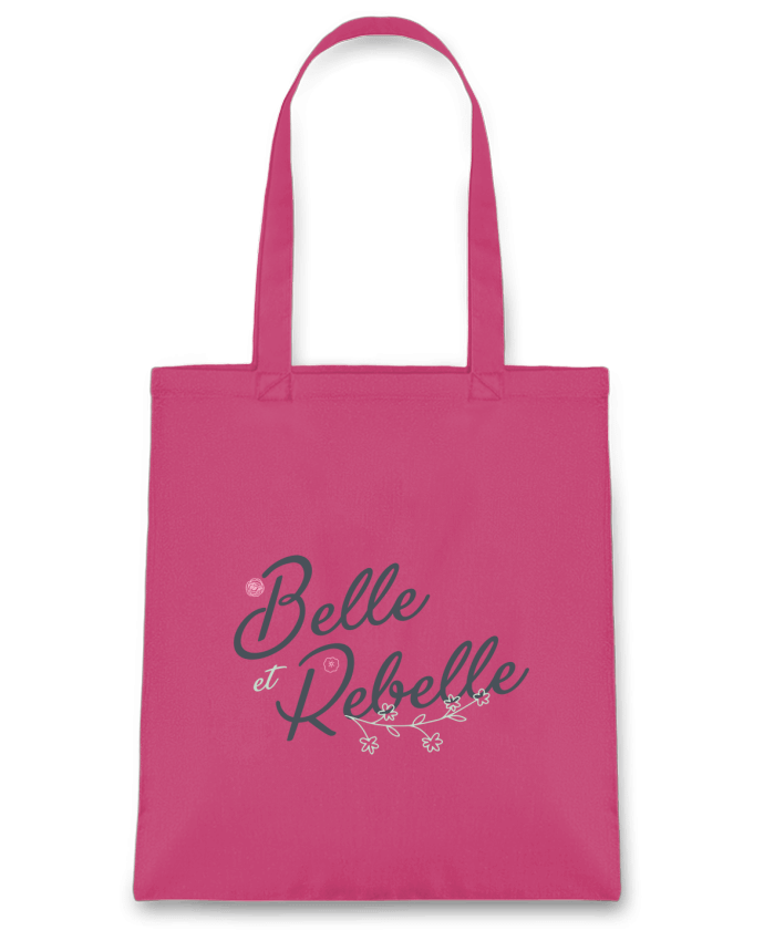Tote Bag cotton Belle et Rebelle by tunetoo
