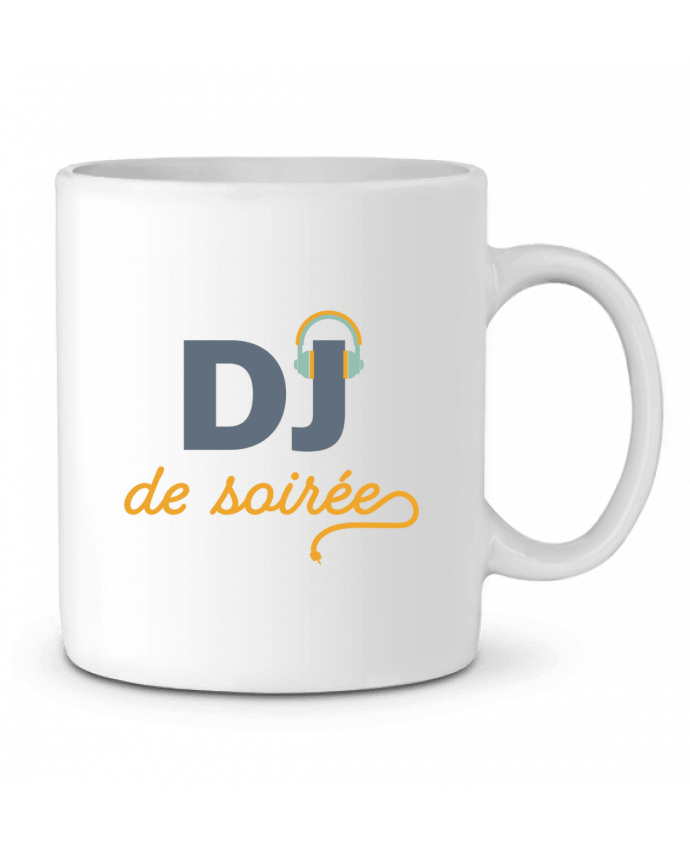 Ceramic Mug DJ de soirée by tunetoo