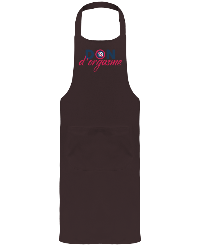 Garden or Sommelier Apron with Pocket Don d'orgasme by tunetoo