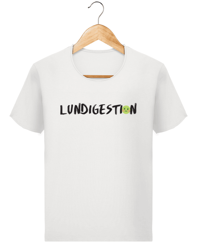  T-shirt Homme vintage Lundigestion par tunetoo
