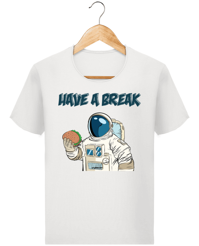  T-shirt Homme vintage astronaute - have a break par jorrie