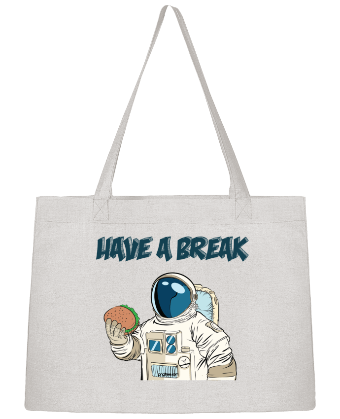 Shopping tote bag Stanley Stella astronaute - have a break by jorrie
