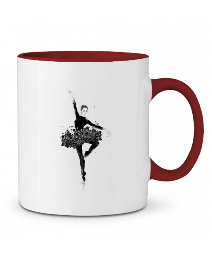 Mug bicolore Floral dance Balàzs Solti