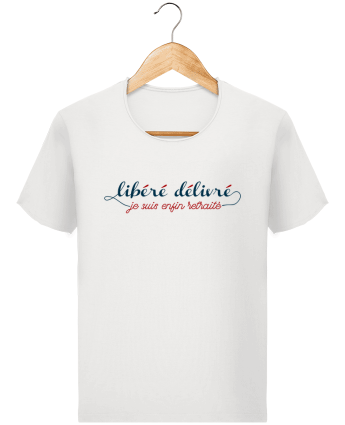  T-shirt Homme vintage Libéré délivré je suis enfin retraité par tunetoo