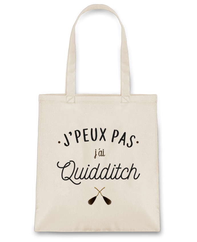 Tote Bag cotton J'peux pas j'ai Quidditch by La boutique de Laura