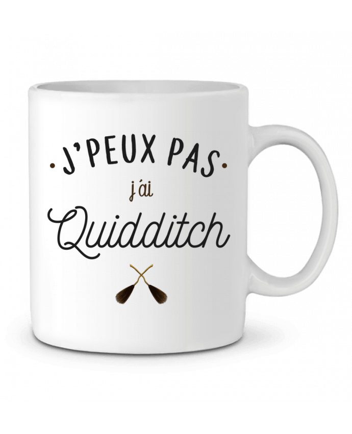 Ceramic Mug J'peux pas j'ai Quidditch by La boutique de Laura