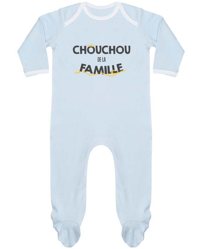 Baby Sleeper long sleeves Contrast Chouchou de la famille by tunetoo