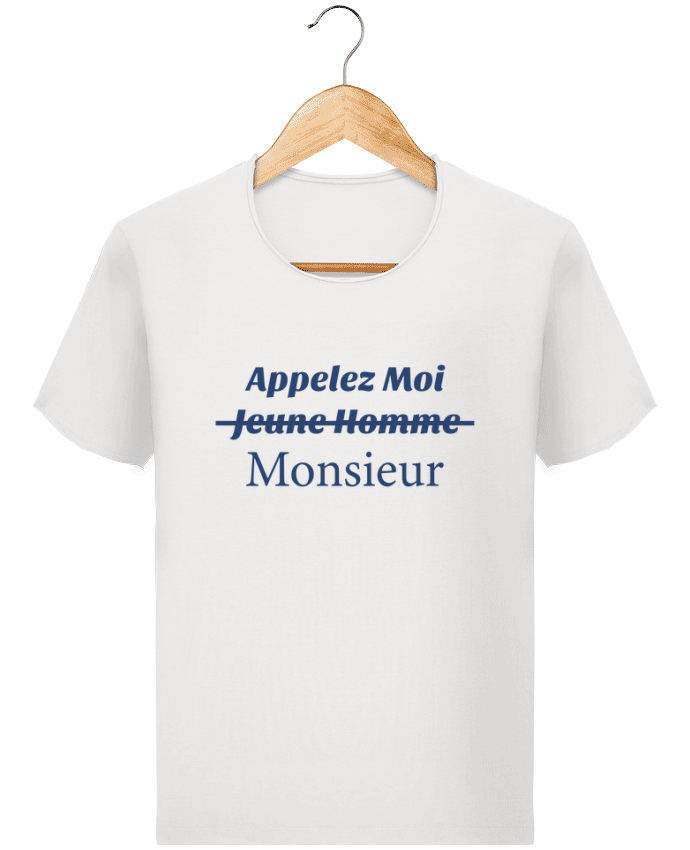  T-shirt Homme vintage Appelez moi Monsieur - EVG par tunetoo