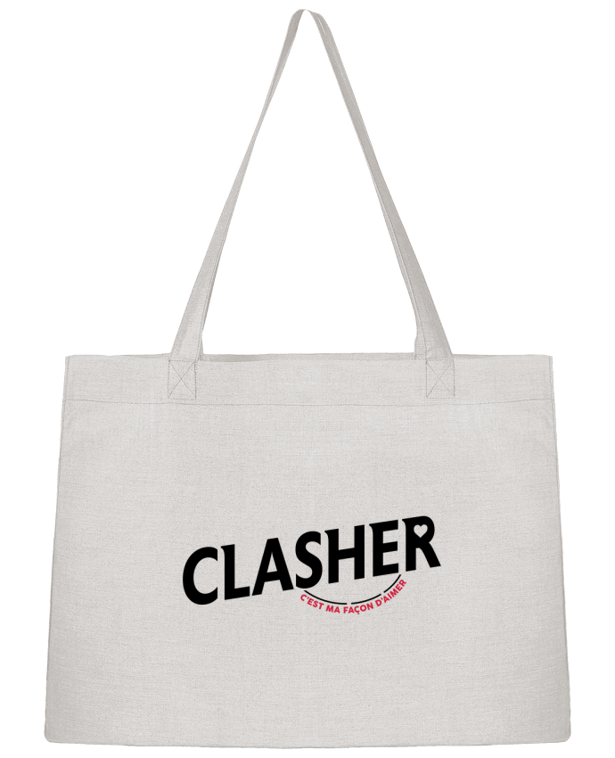 Shopping tote bag Stanley Stella Clasher c'est ma façon d'aimer by tunetoo