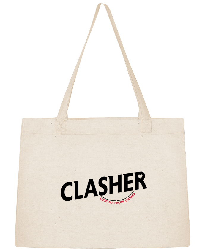 Sac Shopping Clasher c'est ma façon d'aimer par tunetoo