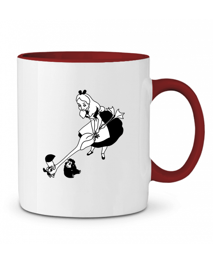 Mug bicolore Alice tattooanshort