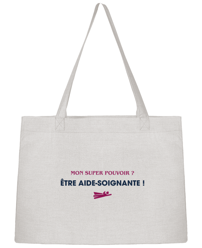 Sac Shopping Mon super-pouvoir ? être aide-soignante ! par tunetoo