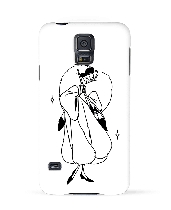Case 3D Samsung Galaxy S5 Cruella by tattooanshort
