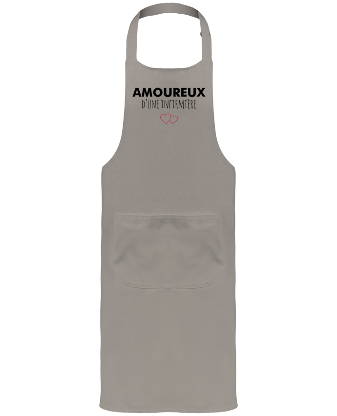 Garden or Sommelier Apron with Pocket Amoureux d'une infirmière by tunetoo