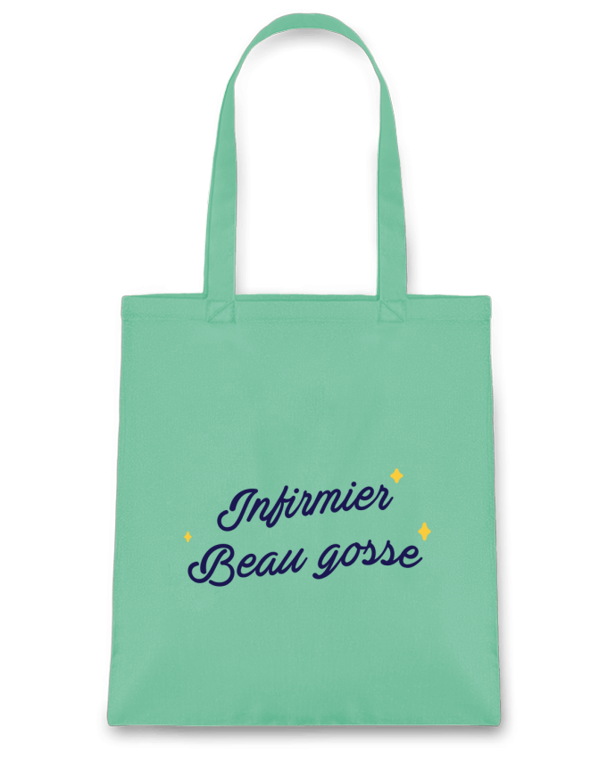 Tote Bag cotton Infirmier beau gosse by tunetoo