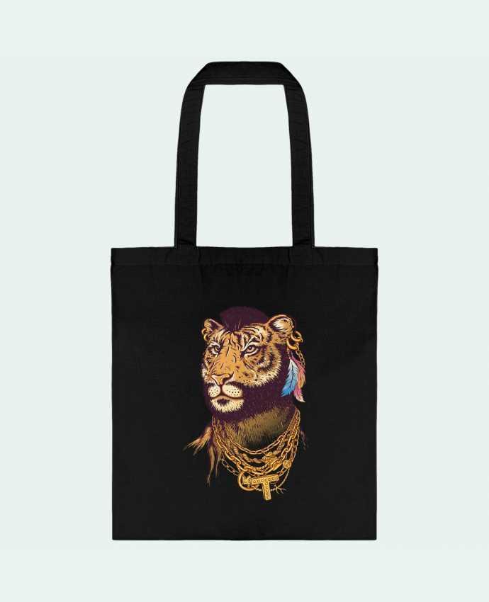 Tote Bag cotton Mr tiger by Enkel Dika