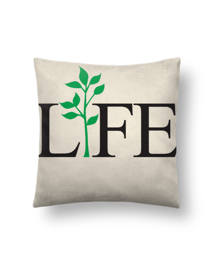 Coussin suédine LIFE par christian1600