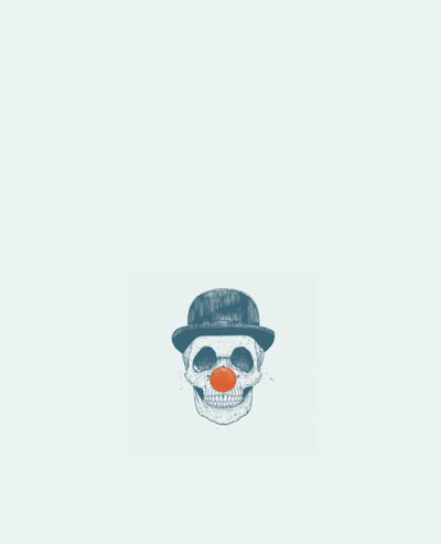 Tote-bag Dead Clown par Balàzs Solti
