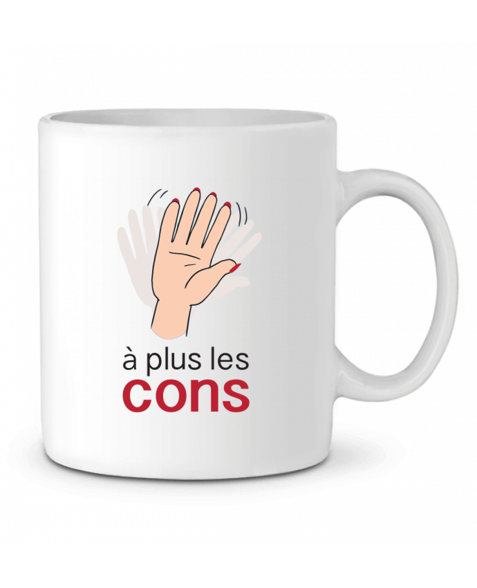 Ceramic Mug A plus les cons by el2410