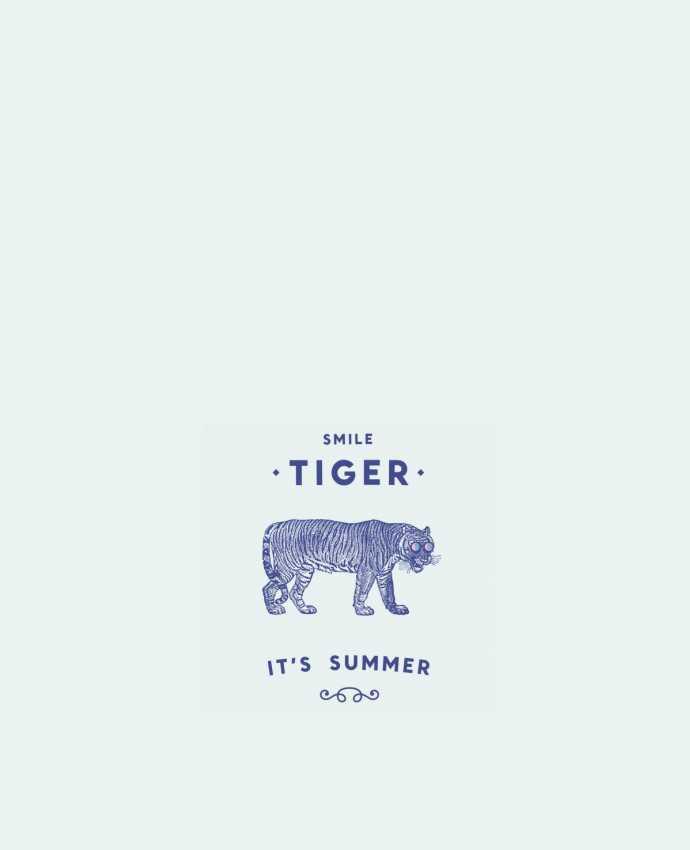 Bolsa de Tela de Algodón Smile Tiger por Florent Bodart