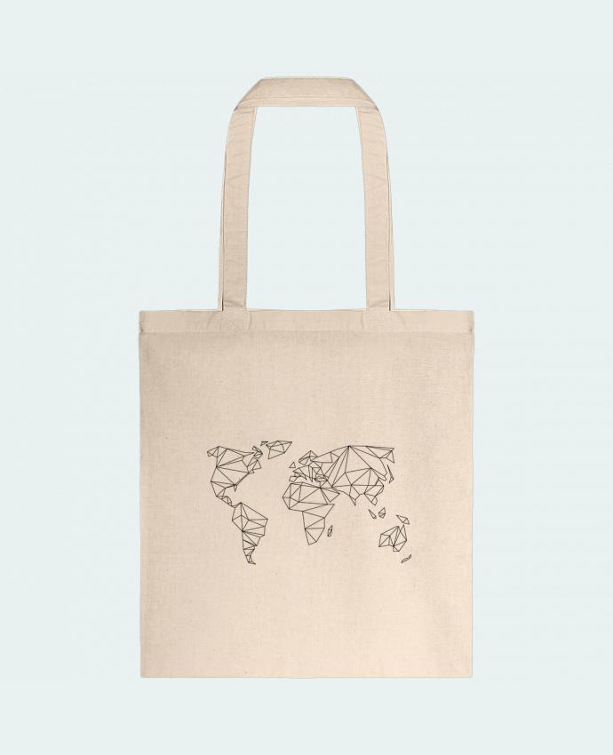 Tote Bag cotton Geometrical World by na.hili