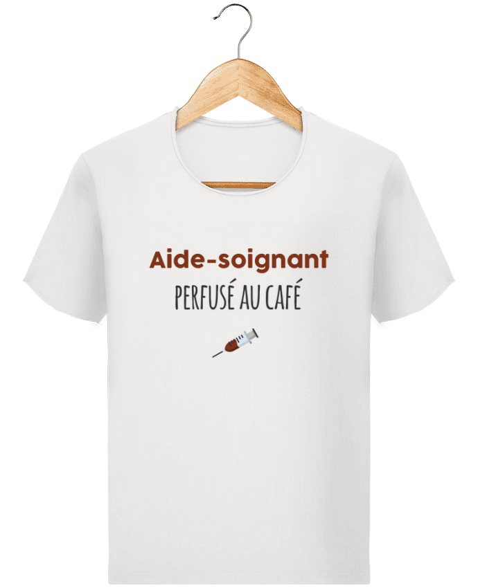 T-shirt Men Stanley Imagines Vintage Aide-soignant perfusé au café by tunetoo