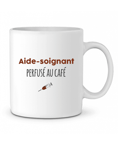 Mug  Aide-soignant perfusé au café par tunetoo