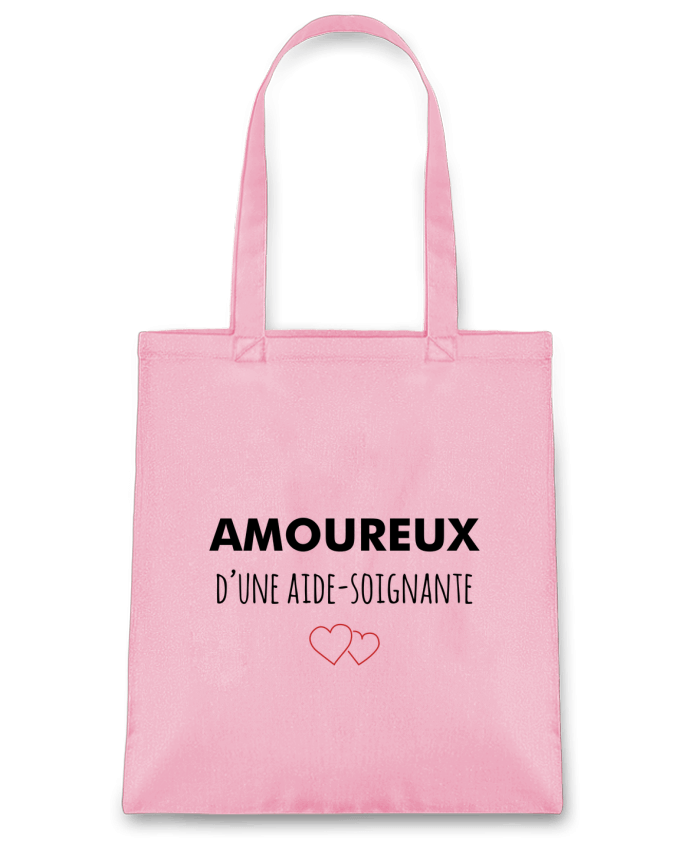 Tote Bag cotton Amoureuse d'une aide-soignante by tunetoo
