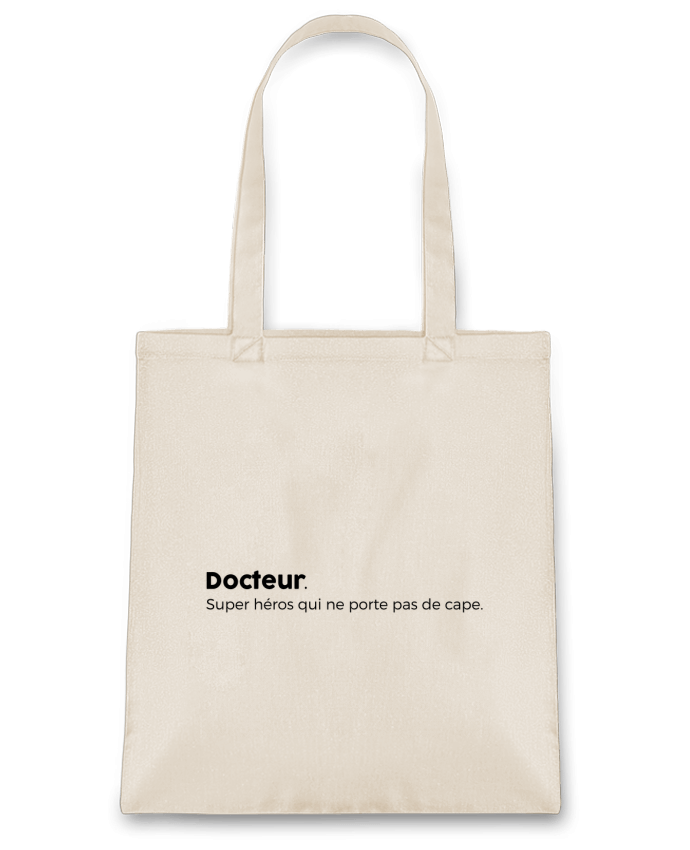 Tote Bag cotton Docteur définiton by tunetoo