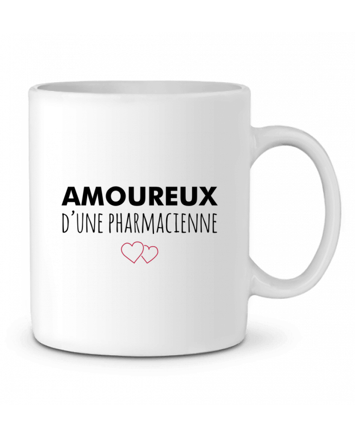 Ceramic Mug Amoureux d'une pharmacienne by tunetoo