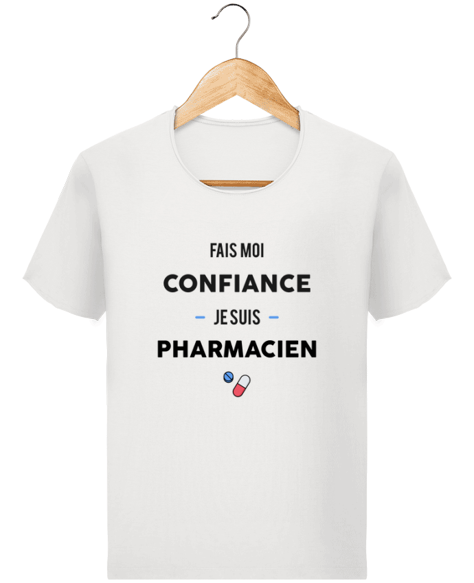  T-shirt Homme vintage Fais moi confiance je suis pharmacien par tunetoo
