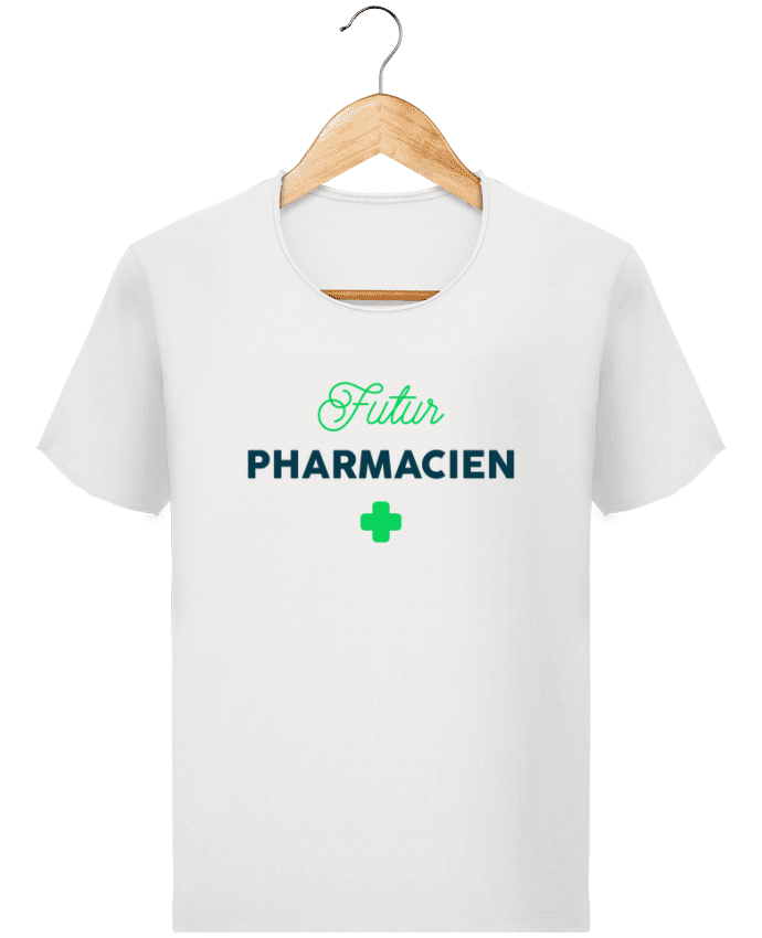 T-shirt Homme vintage Futur pharmacien par tunetoo