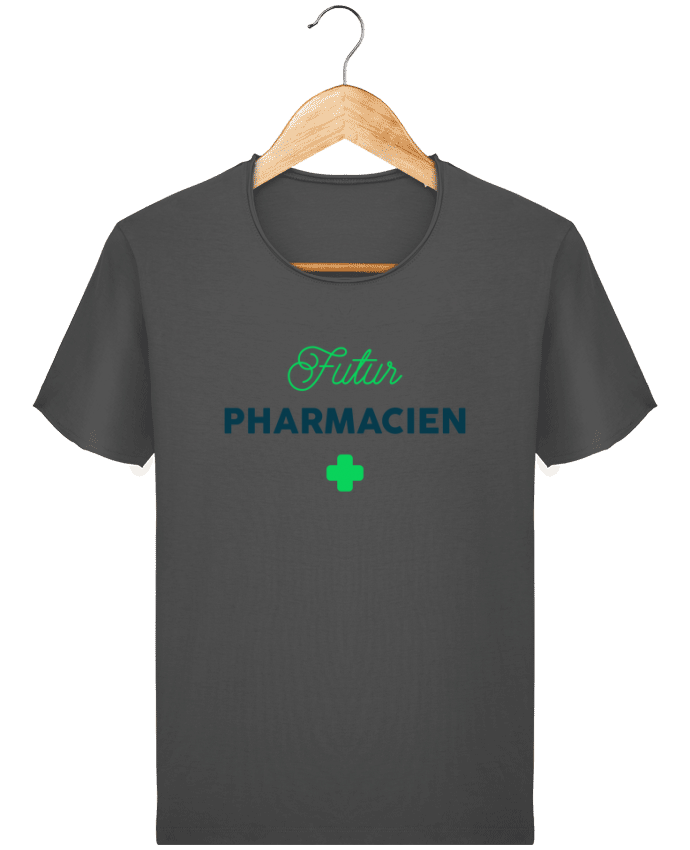  T-shirt Homme vintage Futur pharmacien par tunetoo
