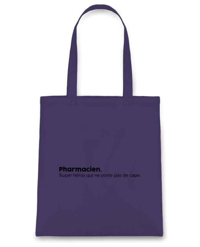 Tote Bag cotton Pharmacien définition by tunetoo