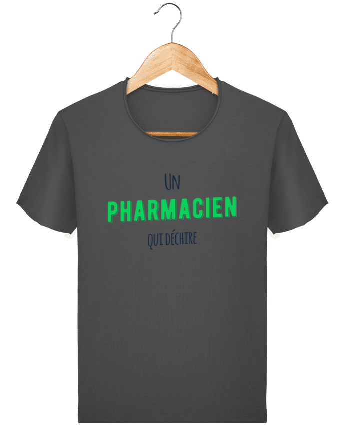  T-shirt Homme vintage Un pharmacien qui déchire par tunetoo