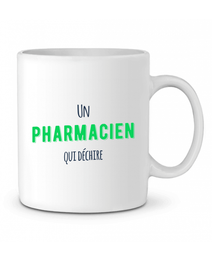 Ceramic Mug Un pharmacien qui déchire by tunetoo