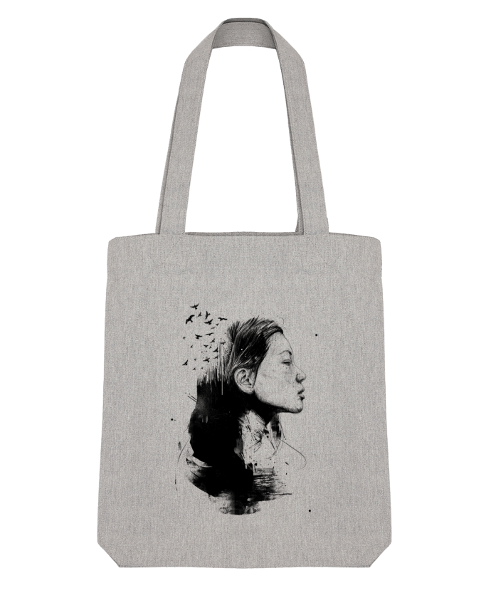 Tote Bag Stanley Stella Open your mind (bw) by Balàzs Solti 