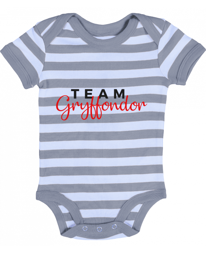 Baby Body striped Team Gryffondor - Nana