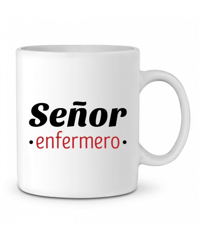 Ceramic Mug Senor enfermero by tunetoo