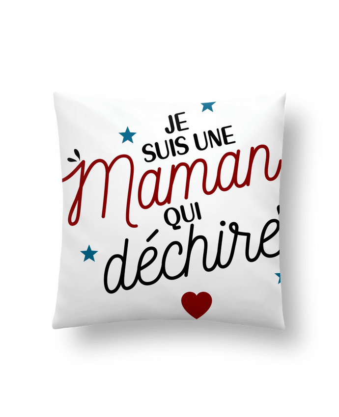 Coussin Maman qui déchire par La boutique de Laura