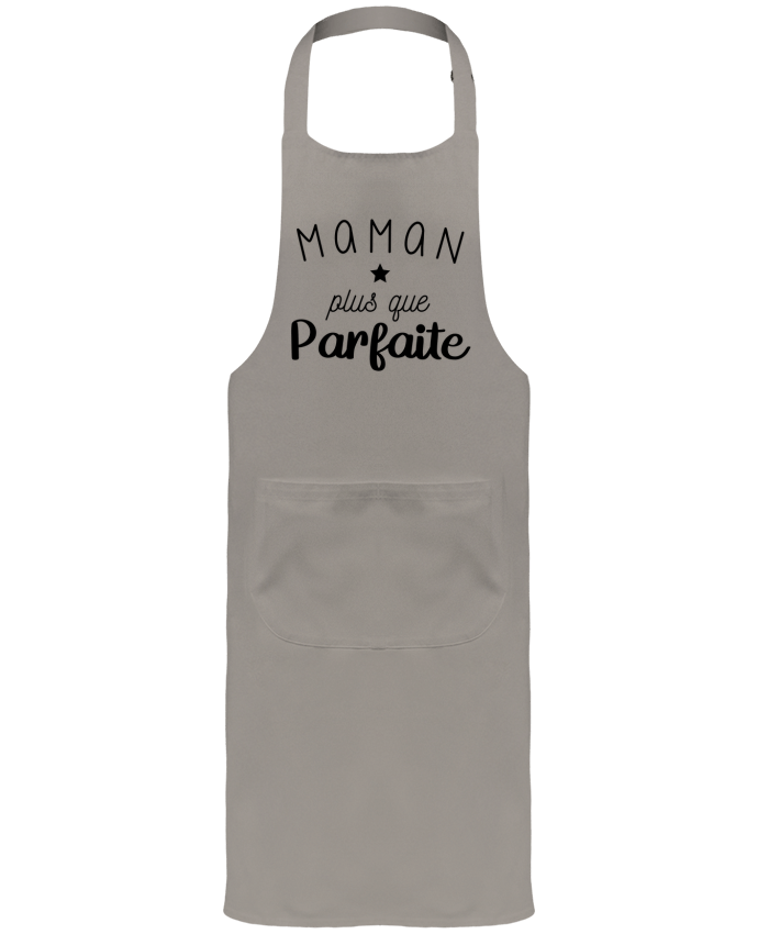 Tablier avec poches Maman plus que parfaite par La boutique de Laura