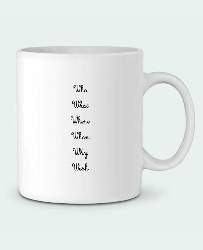 Taza Cerámica 5W por tattooanshort