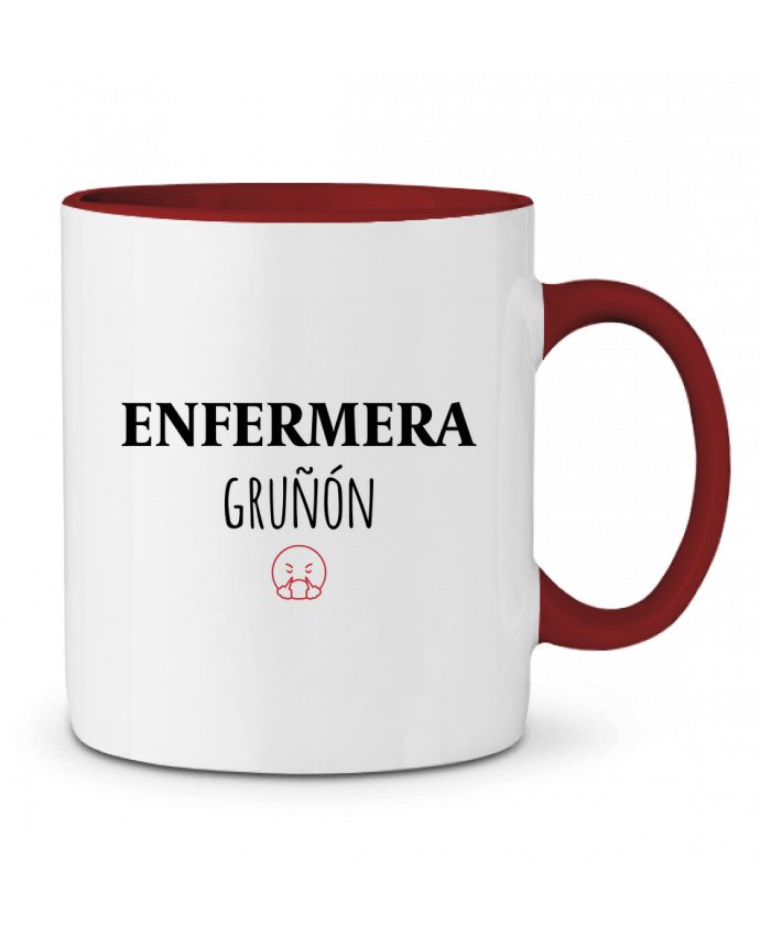 Mug bicolore Enfermera Grunon tunetoo