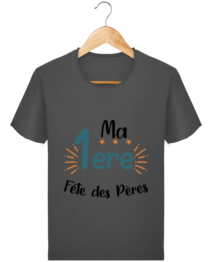  T-shirt Homme vintage Ma 1ere Fête des Pères par CREATIVE SHIRTS
