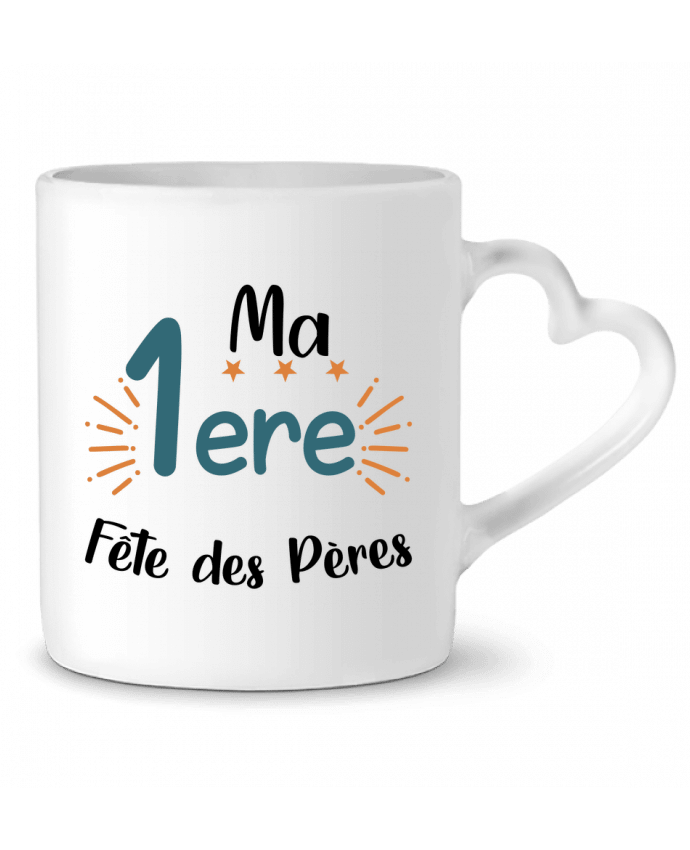 Mug Heart Ma 1ere Fête des Pères by CREATIVE SHIRTS