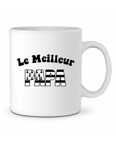 Mug  Le Meilleur papa Bretagne par CREATIVE SHIRTS